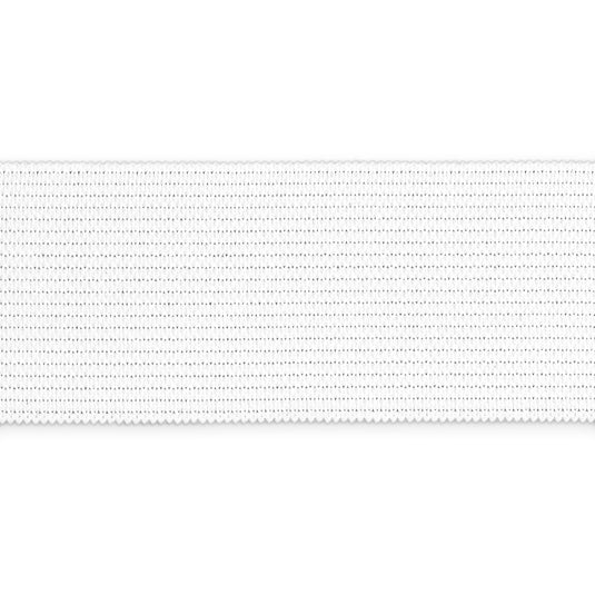 9518W|Dritz 1" Knit Elastic, White, 3 yd