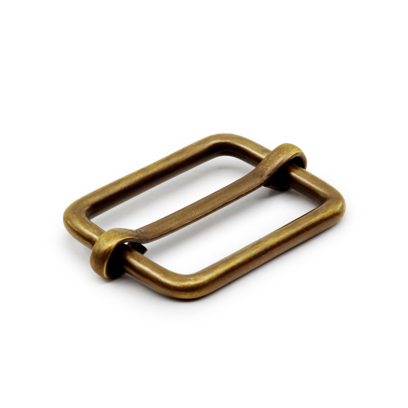Load image into Gallery viewer, 726-38|Dritz 1" Adjustable Slide Buckles, Antique Brass, 2 pc