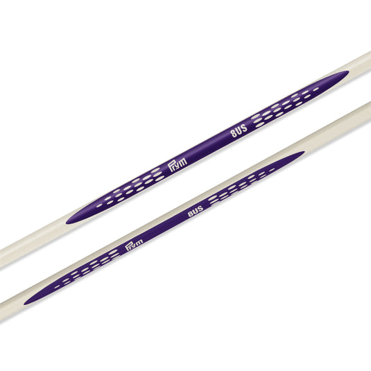 57030|Prym 14" Ergonomic Single Point Knitting Needles, US 8 (5mm)