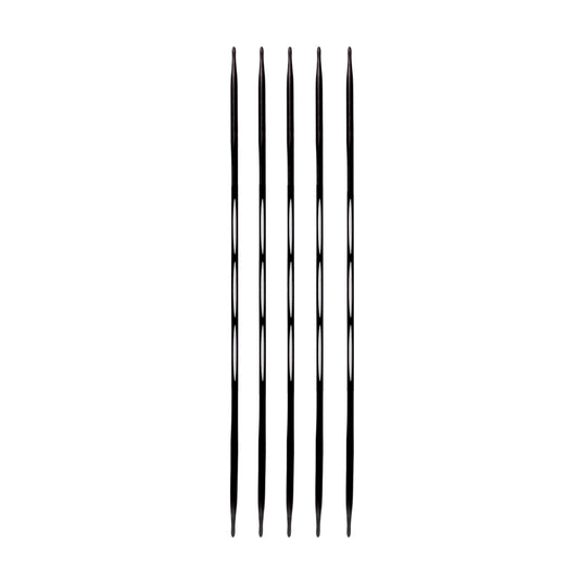194222|Prym 8" Ergonomic Double Point Knitting Needles, Carbon, 3.0mm