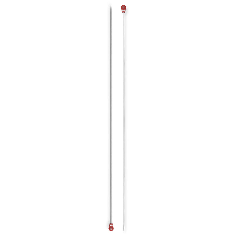Cargue la imagen en el visor de la galería, 191473|Prym 16" Single Point Aluminum Knitting Needles, 2.5mm