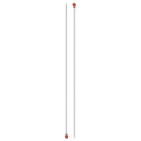 191473|Prym 16" Single Point Aluminum Knitting Needles, 2.5mm