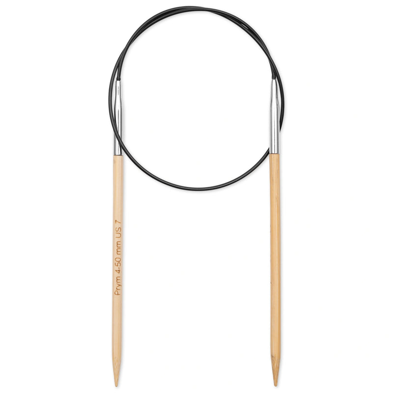 Load image into Gallery viewer, 222517|Prym 24" (60 cm) Circular Bamboo Knitting Needles, US 7 (4.5 mm)