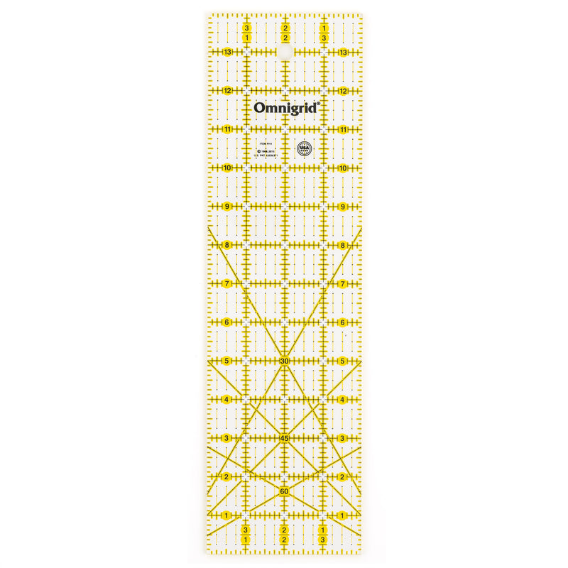 Chargez l'image dans la visionneuse de la galerie, R14|Omnigrid Rectangle Ruler, 4" x 14"