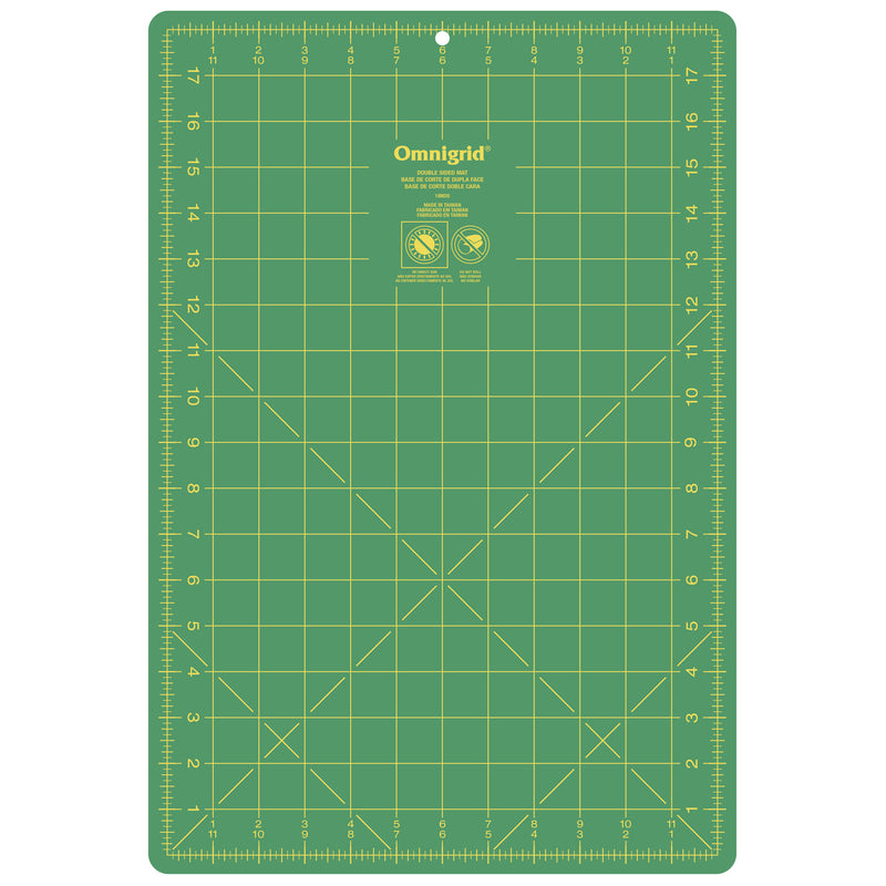 Load image into Gallery viewer, 18MDS|Omnigrid Double Sided Cutting Mat, 12" x 18"