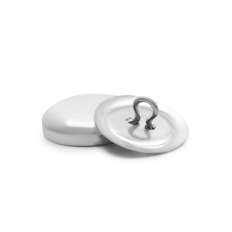 Chargez l'image dans la visionneuse de la galerie, 13-30|Dritz 3/4" Cover Button Refill, 5 Sets, Nickel