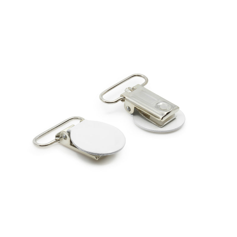 Load image into Gallery viewer, 108-9|Dritz 1" Suspender/Mitten Clips, 2 pc, White