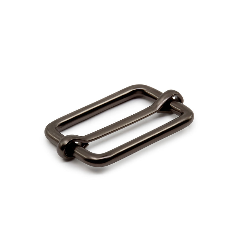 Load image into Gallery viewer, BK148|Dritz 1" Adjustable Slide Buckles, Gunmetal, 12 pc