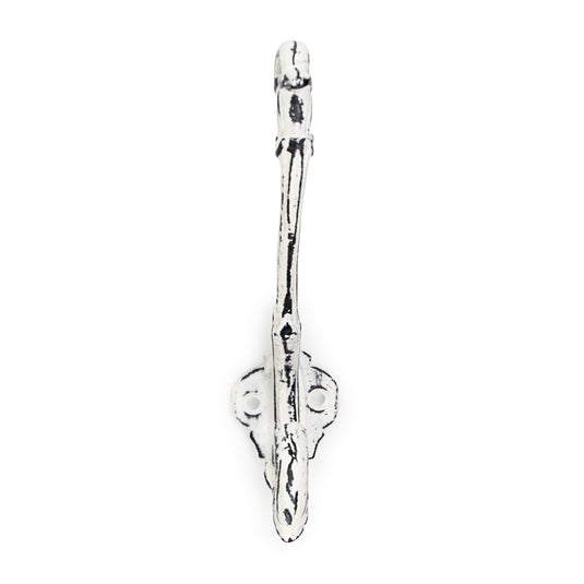 47087|Dritz Metal Baroque Wall Hook, White