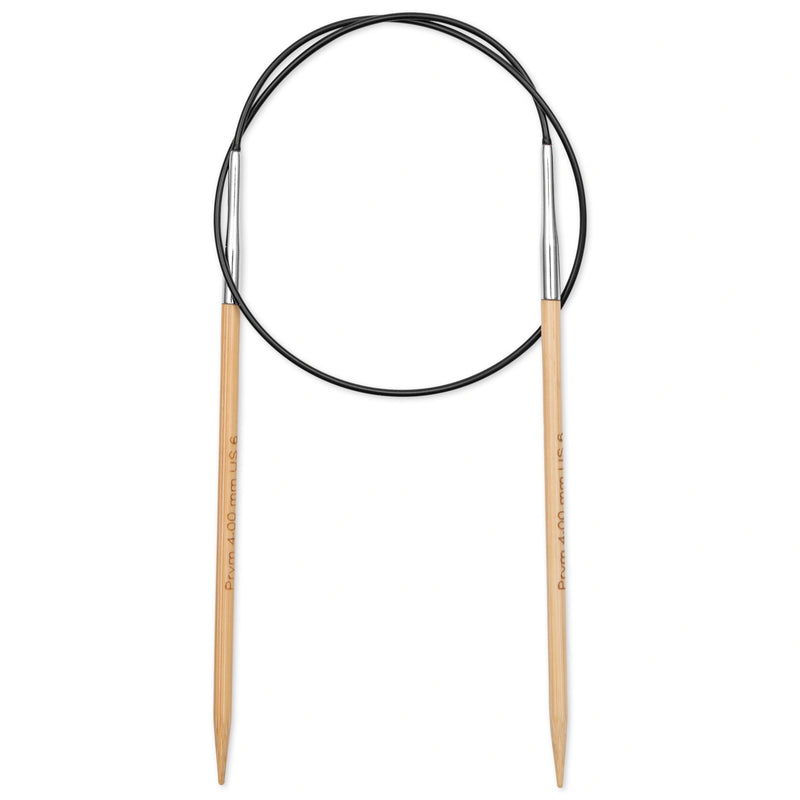 Load image into Gallery viewer, 222516|Prym 24" (60 cm) Circular Bamboo Knitting Needles, US 6 (4 mm)