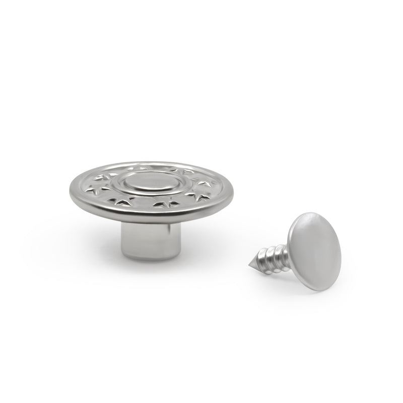Chargez l'image dans la visionneuse de la galerie, 4-65|Dritz Jean Buttons, 6 pc, Nickel