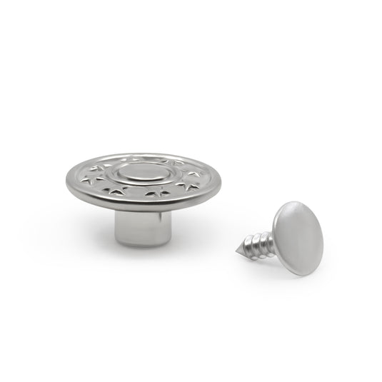 4-65|Dritz Jean Buttons, 6 pc, Nickel
