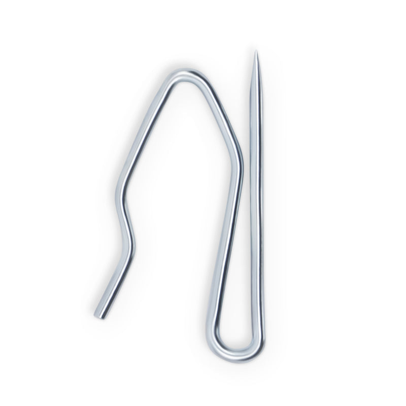 Cargue la imagen en el visor de la galería, 44329|Dritz Lightweight Pin-On Hooks, Silver, 56 pc