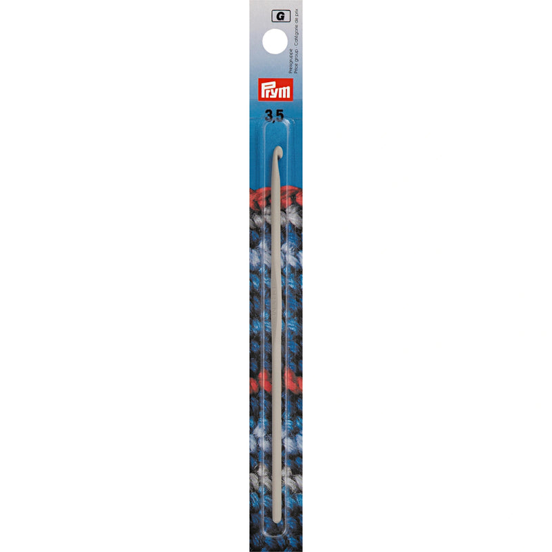 Load image into Gallery viewer, 195138|Prym 6" Aluminum Crochet Hook, 3.5mm