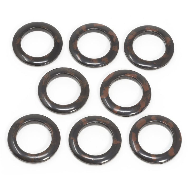 Load image into Gallery viewer, 44450|Dritz 1-9/16" Plastic Curtain Grommets, Brown, 8 Sets
