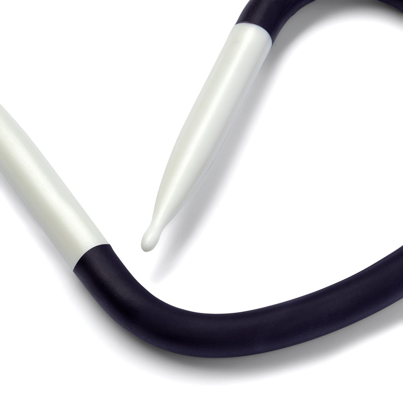 Load image into Gallery viewer, 57126|Prym 10" Ergonomic Yoga Cable-Stitch Needle, US 10.75 (7mm)