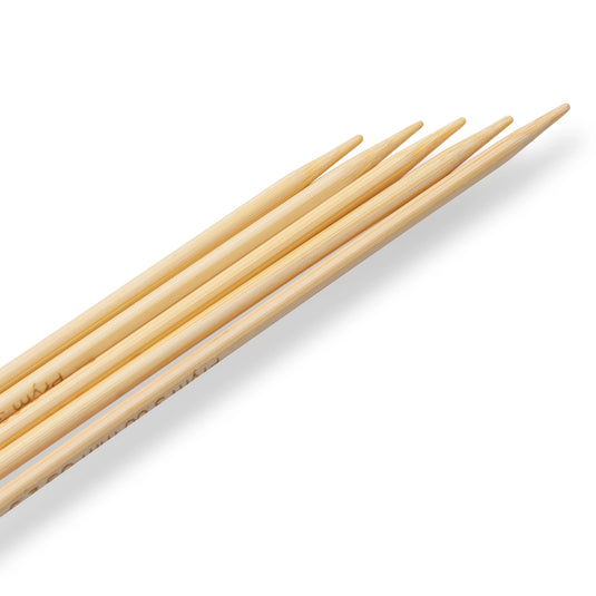 222202|Prym 6" Double Point Bamboo Knitting Needles, 3mm
