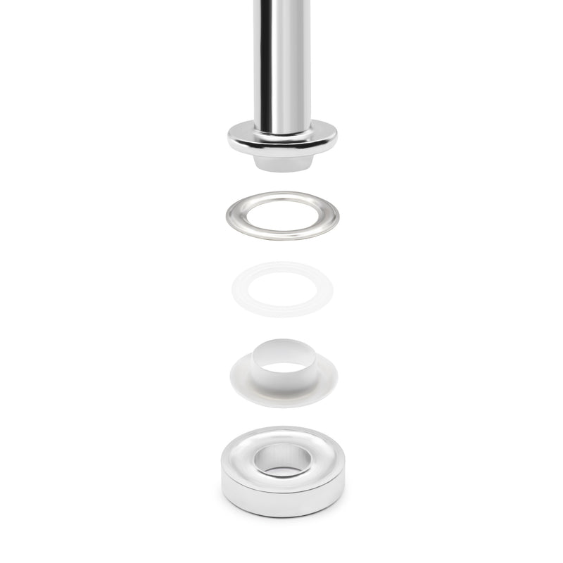 Cargue la imagen en el visor de la galería, 740-9-T|Dritz 1/2" Fashion Grommets, 1 Kit, White