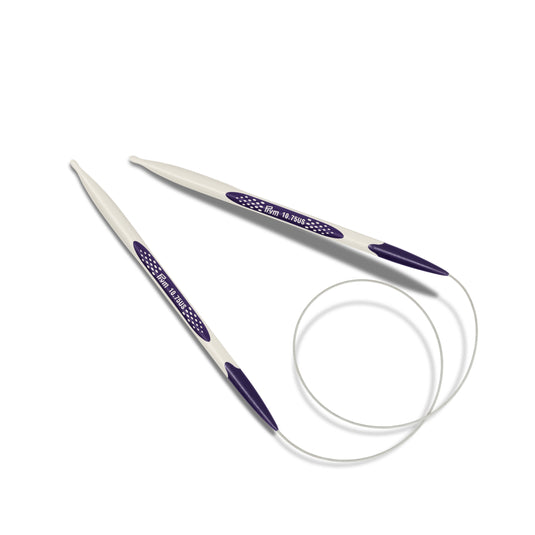 57081|Prym 24" Ergonomic Circular Knitting Needles, US 10.75 (7mm)