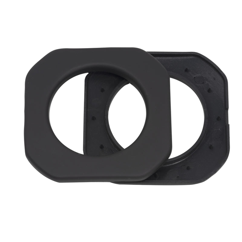 Load image into Gallery viewer, 44398|Dritz 1-9/16" Square Plastic Curtain Grommets, Matte Black, 8 Sets