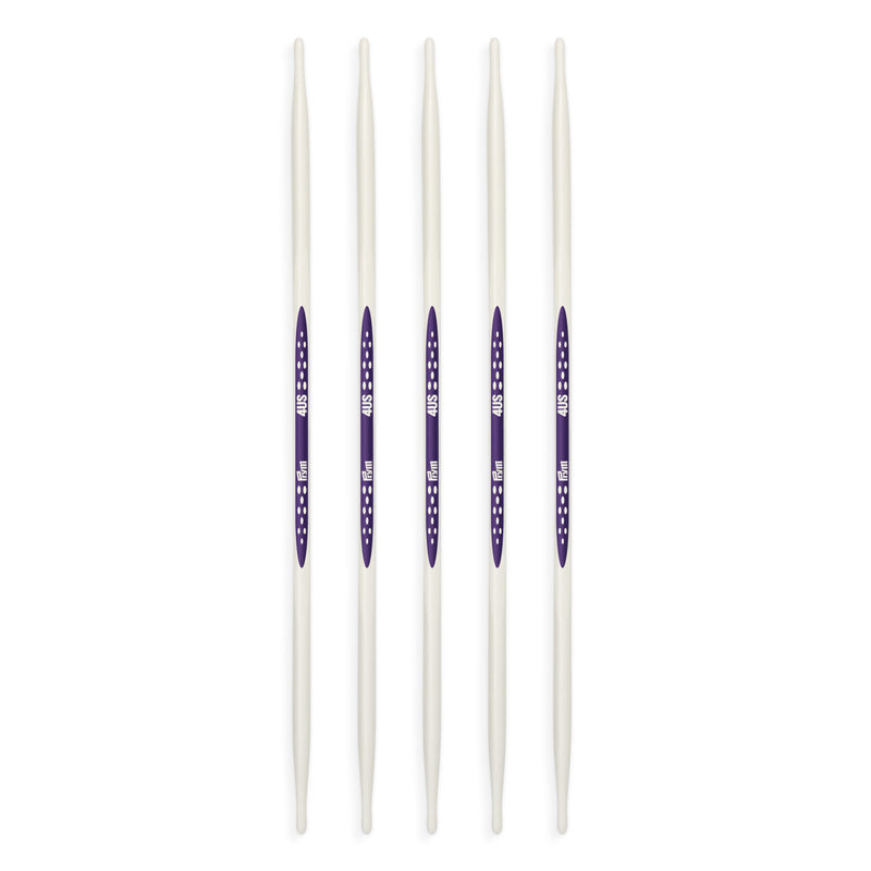 Chargez l'image dans la visionneuse de la galerie, 57068|Prym 6" Ergonomic Double Point Knitting Needles, US 4 (3.5mm)