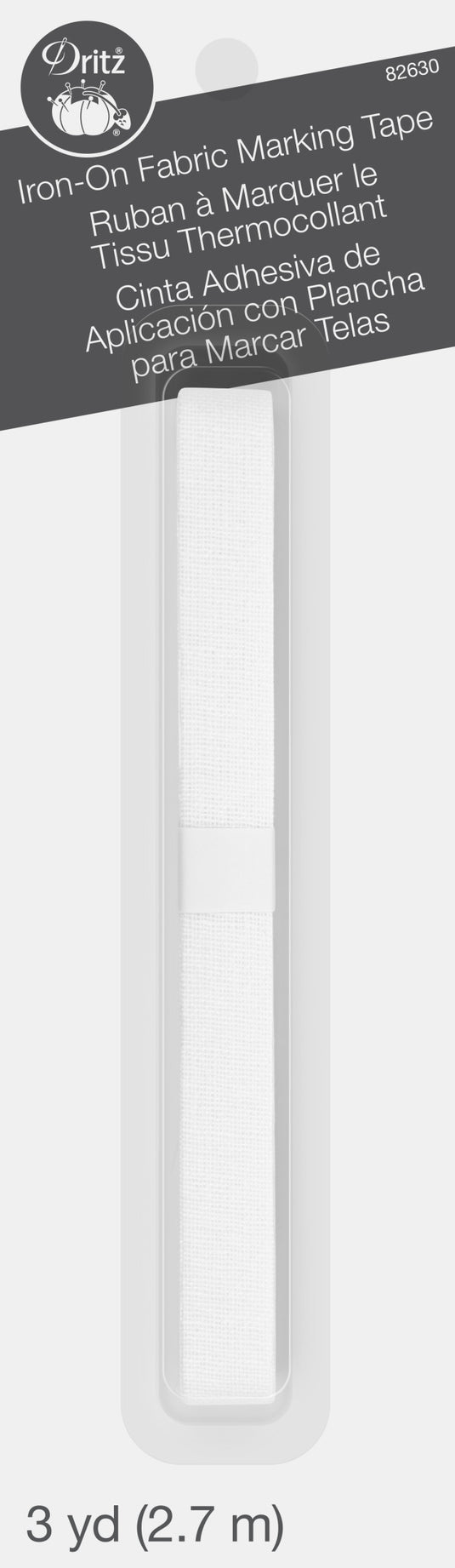 82630|Dritz 3/8" Iron-on Fabric Marking Tape, 3 yd