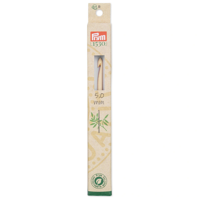 Load image into Gallery viewer, 197606|Prym 6" Bamboo Crochet Hook, 5mm