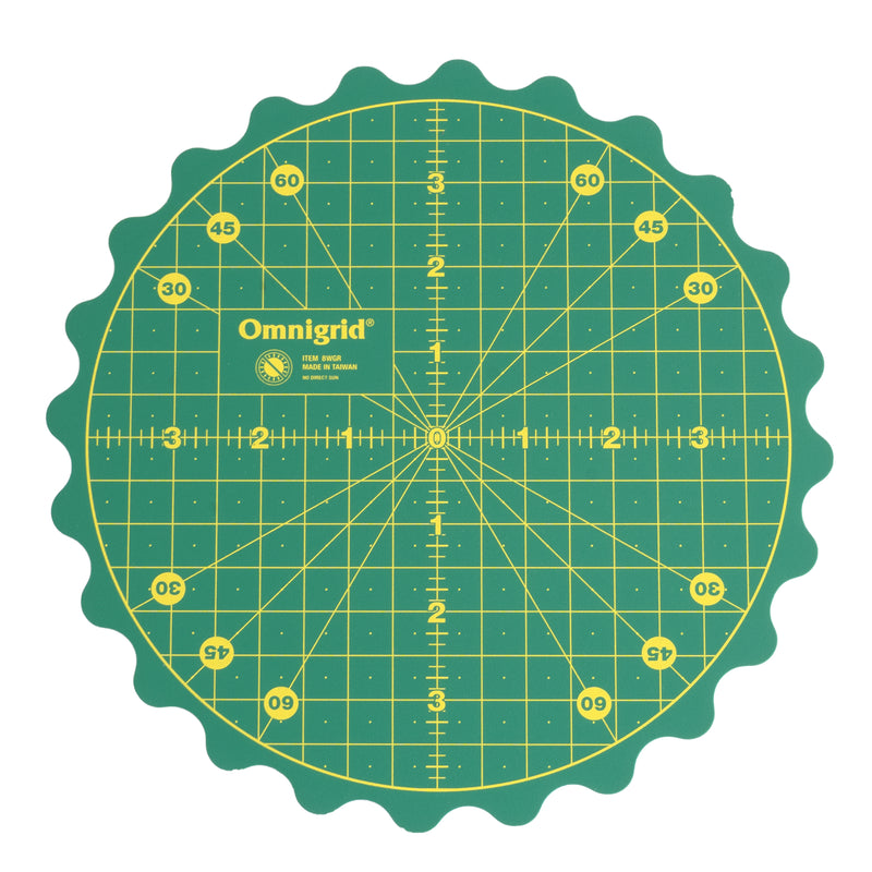 Load image into Gallery viewer, 8WGR|Omnigrid 360 ROTATING CUTTING MAT, 8"